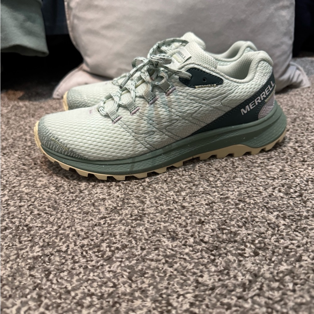 Merrell Women’s Light Green Trail Running Shoes